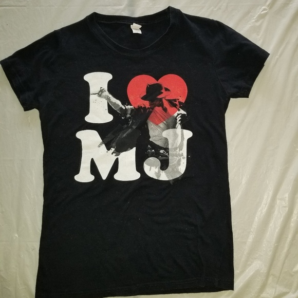 ‼️SOLD‼️ Michael Jackson I ❤ MJ King Of Pop - Picture 2 of 6